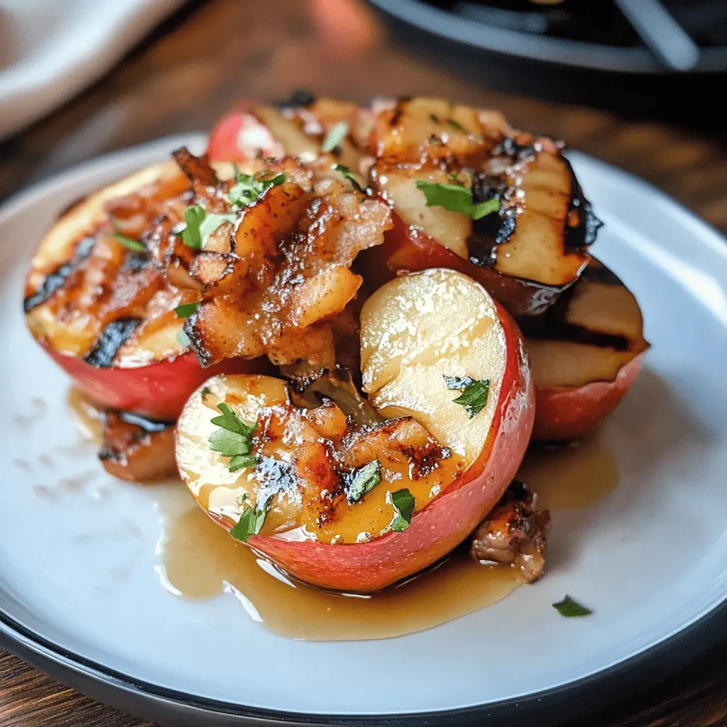 Transform your grilling game with these Bloomin' Grilled Apples! Perfectly caramelized with a sweet and tangy glaze, they make a delightful dessert or snack. Easy to prepare and bursting with flavor, these apples are just what you need for your next barbecue or family gathering. Save this recipe for a taste of summer fun!
