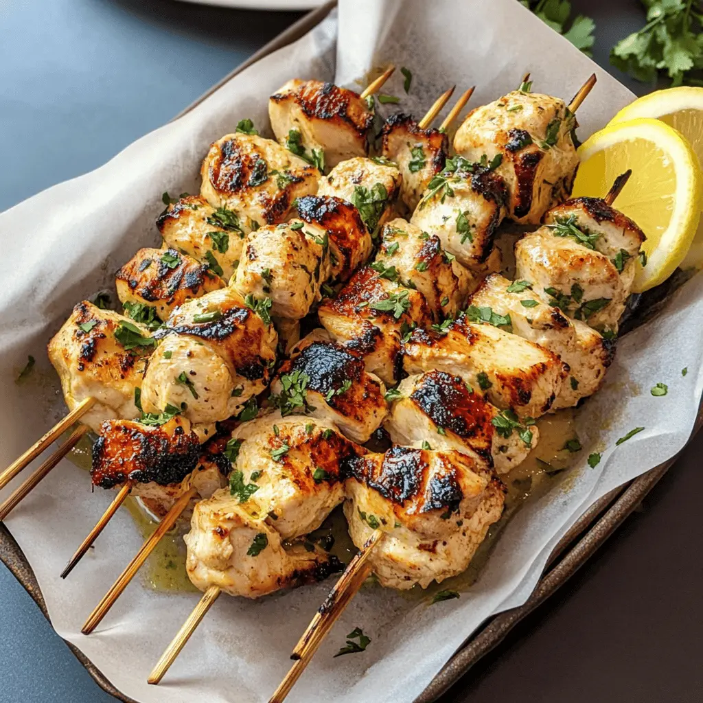 Juicy chicken shish kabobs marinated to perfection will bring the flavors of summer to your table any time of year! With tender chunks of chicken grilled with colorful veggies, these kabobs are not just delicious but easy to make. Perfect for weeknight dinners or weekend barbecues. Save this recipe for a guaranteed crowd-pleaser!