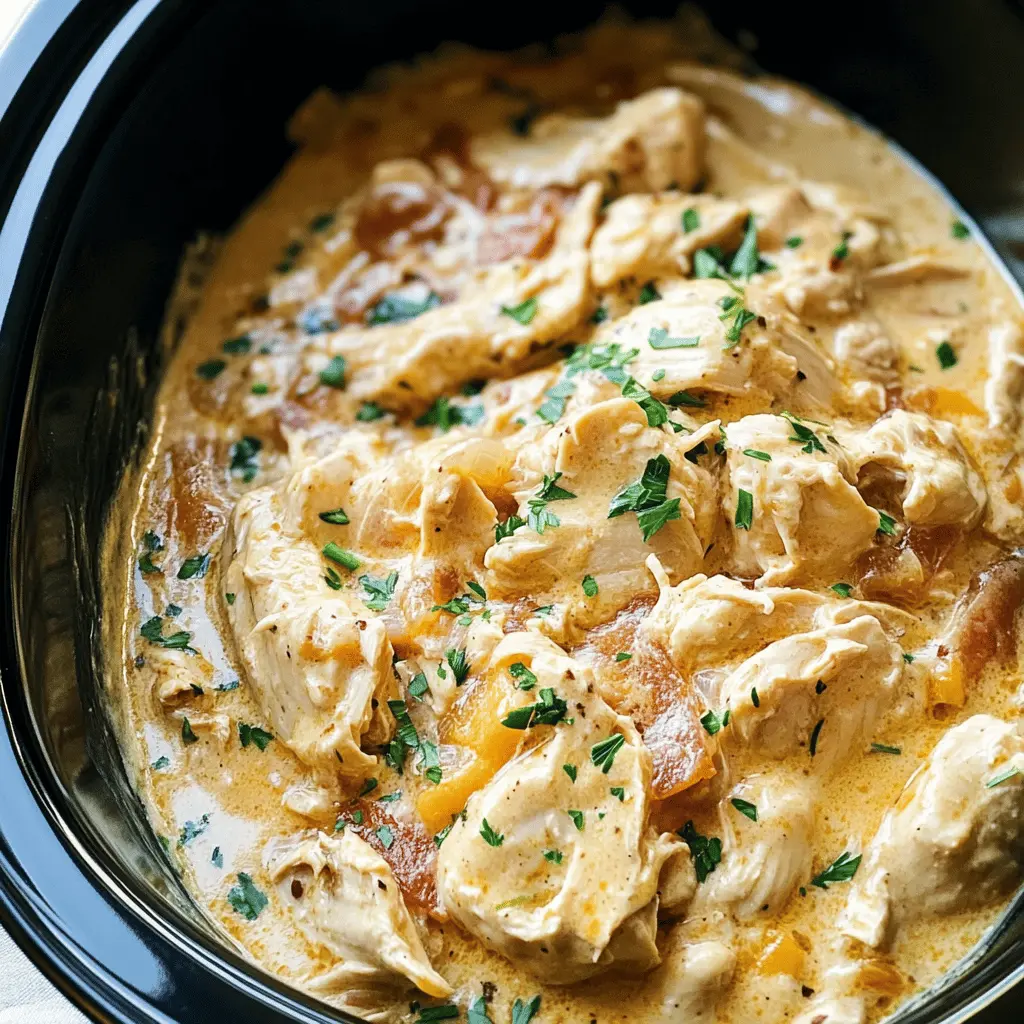 This Creamy Crockpot Crack Chicken is the ultimate comfort food! Packed with tender chicken, creamy ranch flavor, and crispy bacon, it's perfect for sandwiches, salads, or just on its own. Make your weeknights easier with this slow-cooker delight. Save this recipe for your next family dinner or game day gathering!