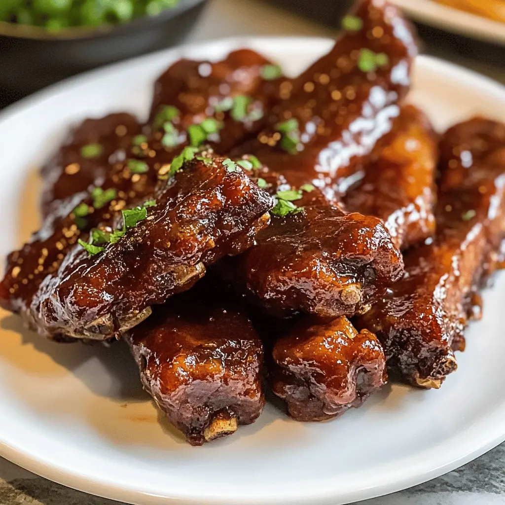 Get ready for tender, juicy BBQ boneless country-style pork ribs right from your oven! This easy recipe features a rich, smoky barbecue sauce and simple ingredients that pack a punch. Perfect for family gatherings or a cozy night in, be sure to save this mouthwatering recipe for your next cookout!