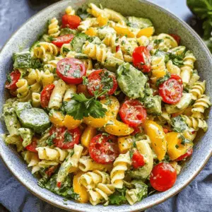 Looking for a fresh and zesty side dish? This Cilantro Lime Pasta Salad is packed with vibrant flavors, featuring tender pasta tossed with crisp veggies and a tangy cilantro lime dressing. Perfect for picnics, potlucks, or a light lunch! Save this recipe for a quick and delicious way to elevate your gatherings and impress your friends!