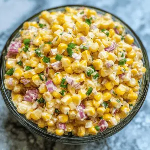 Enjoy a delightful twist on your traditional side dish with this Crack Corn Salad! Packed with fresh corn, crispy bacon, and creamy dressing, this salad bursts with flavor in every bite. Perfect for summer barbecues or potlucks, it’s a crowd-pleaser that everyone will love. Save this recipe to bring freshness to your next gathering!