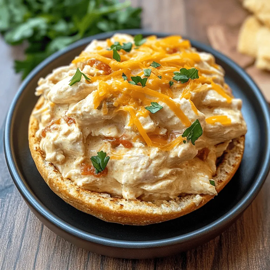 Get ready for a comforting meal! This Creamy Crockpot Crack Chicken combines tender chicken, creamy cheese, and zesty ranch flavors for a dish that's hard to resist. Perfect for busy days, just set it and forget it! Save the recipe for a cozy family dinner or a potluck gathering. This dish is sure to be a crowd-pleaser!