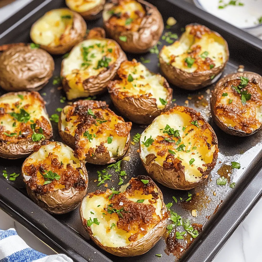 Looking for a simple and delicious side dish? These Easy Blackstone Smashed Potatoes are crispy on the outside and fluffy on the inside! Perfectly seasoned and cooked on your Blackstone griddle, they make a great addition to any meal. Save this recipe for your next barbecue or family dinner!