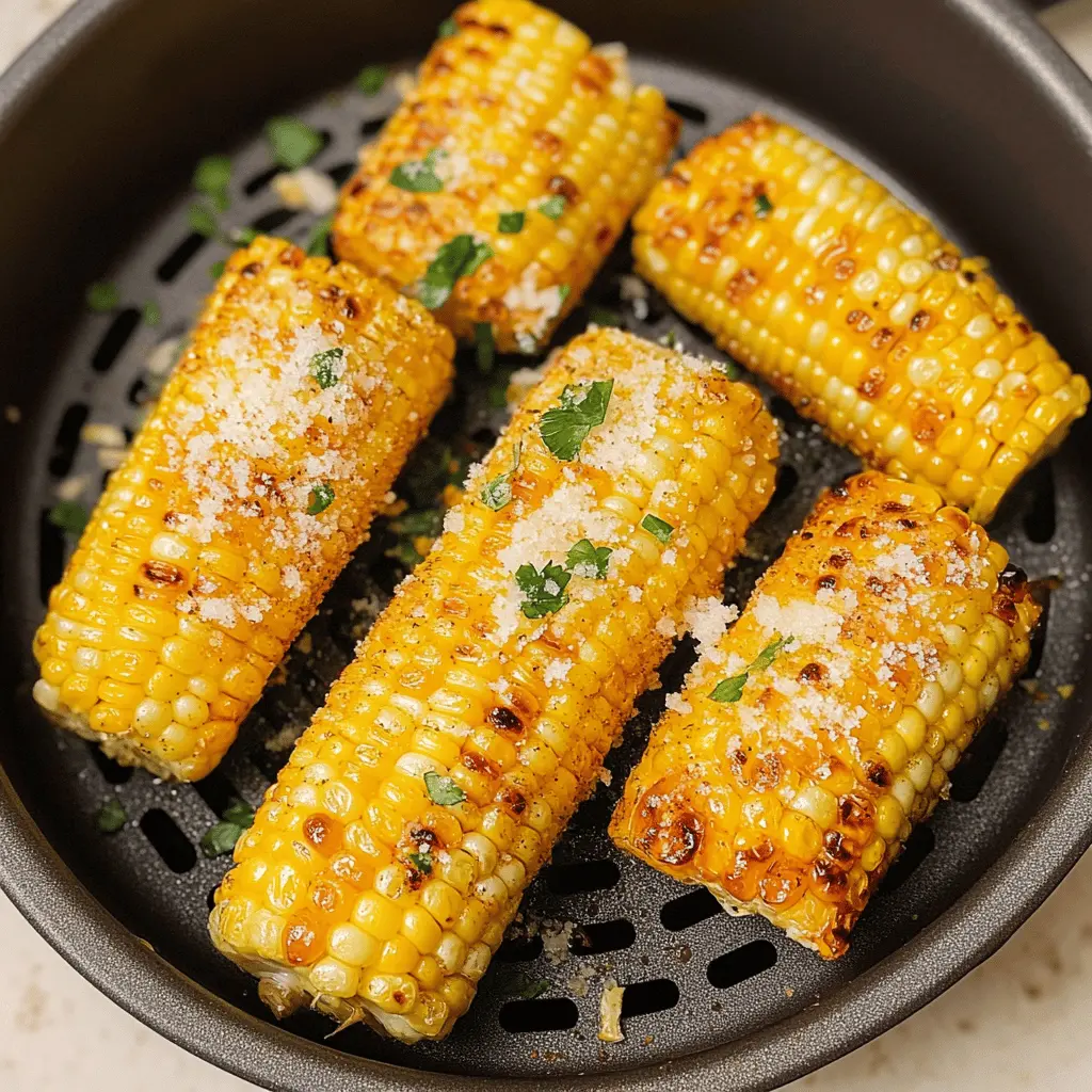 Get ready for a new favorite way to enjoy sweet corn on the cob! Cooking frozen corn in the air fryer is quick and super easy, resulting in perfectly tender and slightly caramelized kernels. This method enhances the natural sweetness of the corn and makes it a fantastic side dish for barbecues, picnics, or any meal. Save this recipe for a simple and delicious addition to your next dinner!