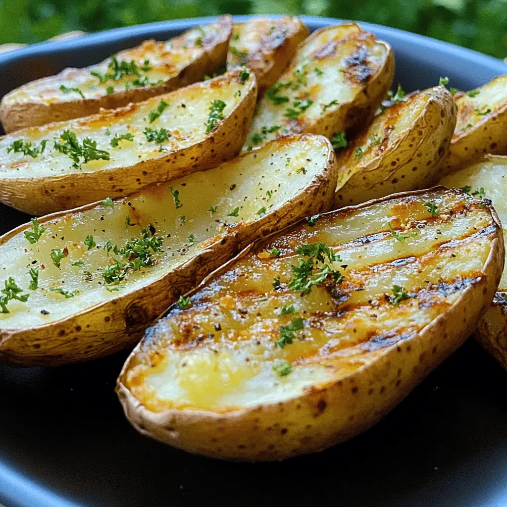 These Grilled Baked Potatoes are a game changer for your barbecue! With a crispy skin and fluffy interior, they're perfect as a side or main dish. Simply wrap them in foil and throw them on the grill for a smoky flavor that enhances any meal. Save this recipe for your next cookout and impress your guests with a delicious twist on a classic!