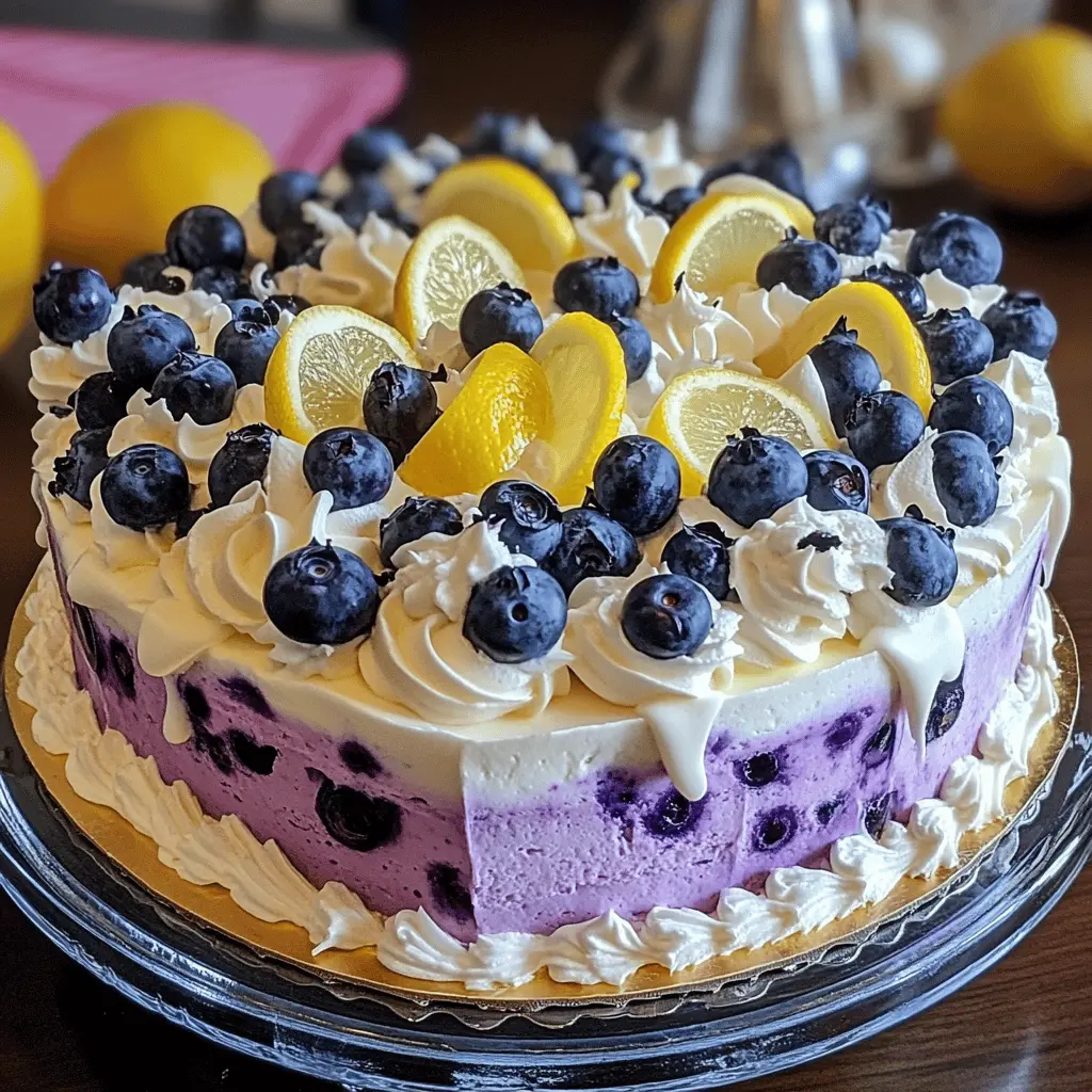 This No-Bake Lemon Dazzling Blueberry Cream Cake is a refreshing treat perfect for warm days! With zesty lemon flavor and sweet blueberries, it’s easy to make and sure to impress. Perfect for picnics, gatherings, or simply to enjoy at home. Save this delicious recipe for a delightful dessert everyone will love!