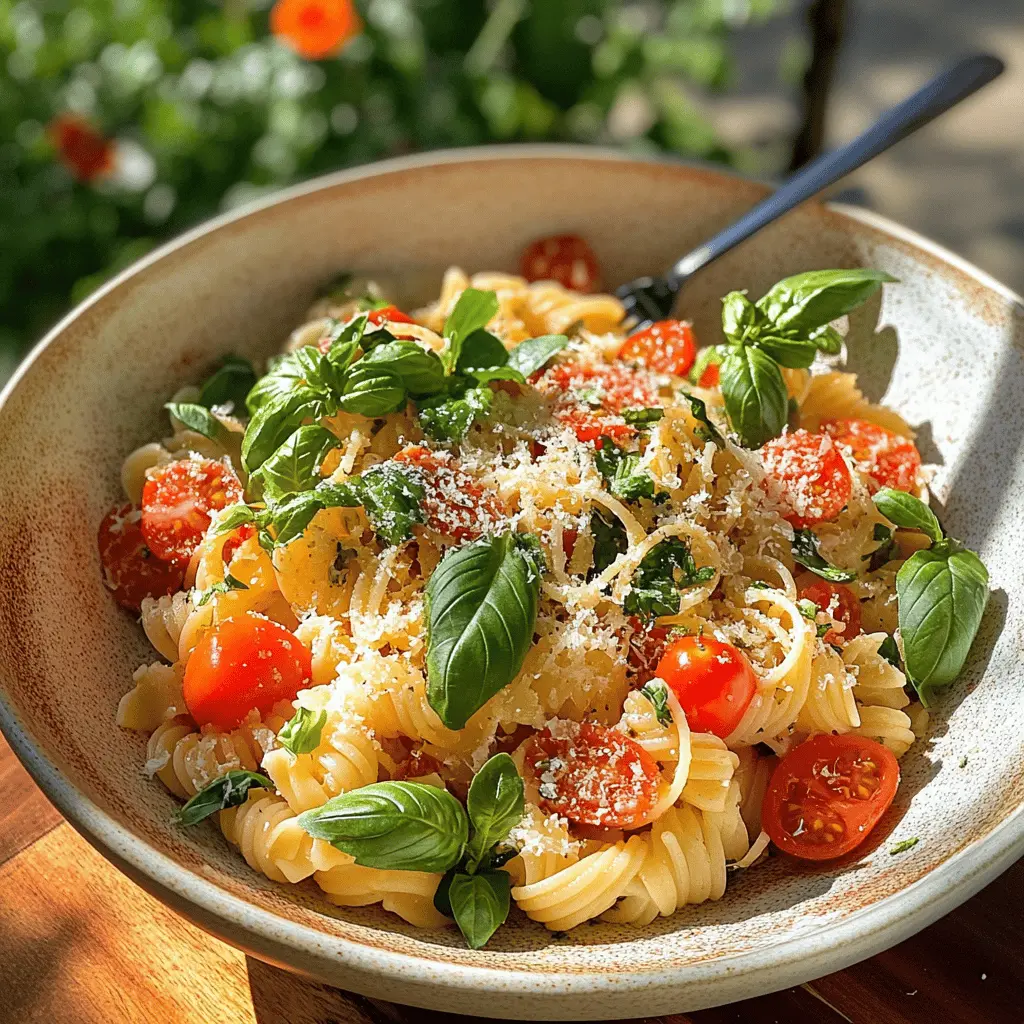 This Summer Garden Pasta is bursting with fresh flavors! Made with vibrant seasonal veggies like tomatoes, zucchini, and basil, it's perfect for a quick dinner or a backyard gathering. Create a light yet satisfying dish in just 30 minutes. Don't forget to save this recipe for those sunny days when you crave a taste of summer!