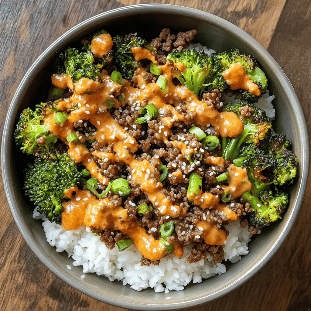 Quick and easy Teriyaki Ground Beef and Broccoli come together in this delicious weeknight meal. Packed with flavors from the savory teriyaki sauce and the creaminess of yum yum sauce, it's a perfect dinner choice for busy evenings. Save this recipe for a tasty family-approved dish that everyone will love! Great for meal prep or a cozy dinner gathering.