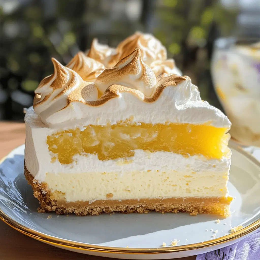 Get ready to enjoy a tangy twist with this Triple Lemon Meringue Cheesecake! Bursting with zesty lemon flavors and a creamy texture, this dessert features lemon-infused cheesecake topped with light and fluffy meringue. Perfect for spring gatherings or a delightful family treat, be sure to save this recipe for your next special occasion!