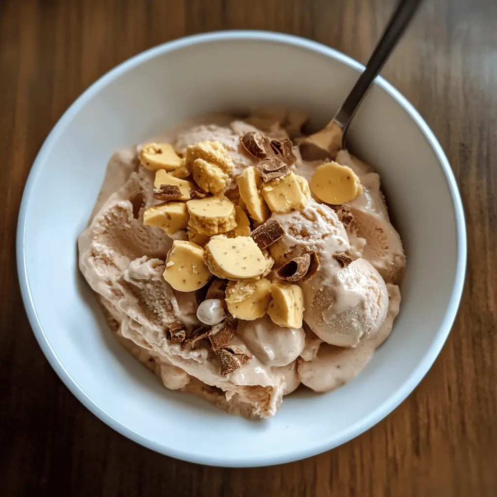 Easy Cottage Cheese Peanut Butter Ice Cream Recipe