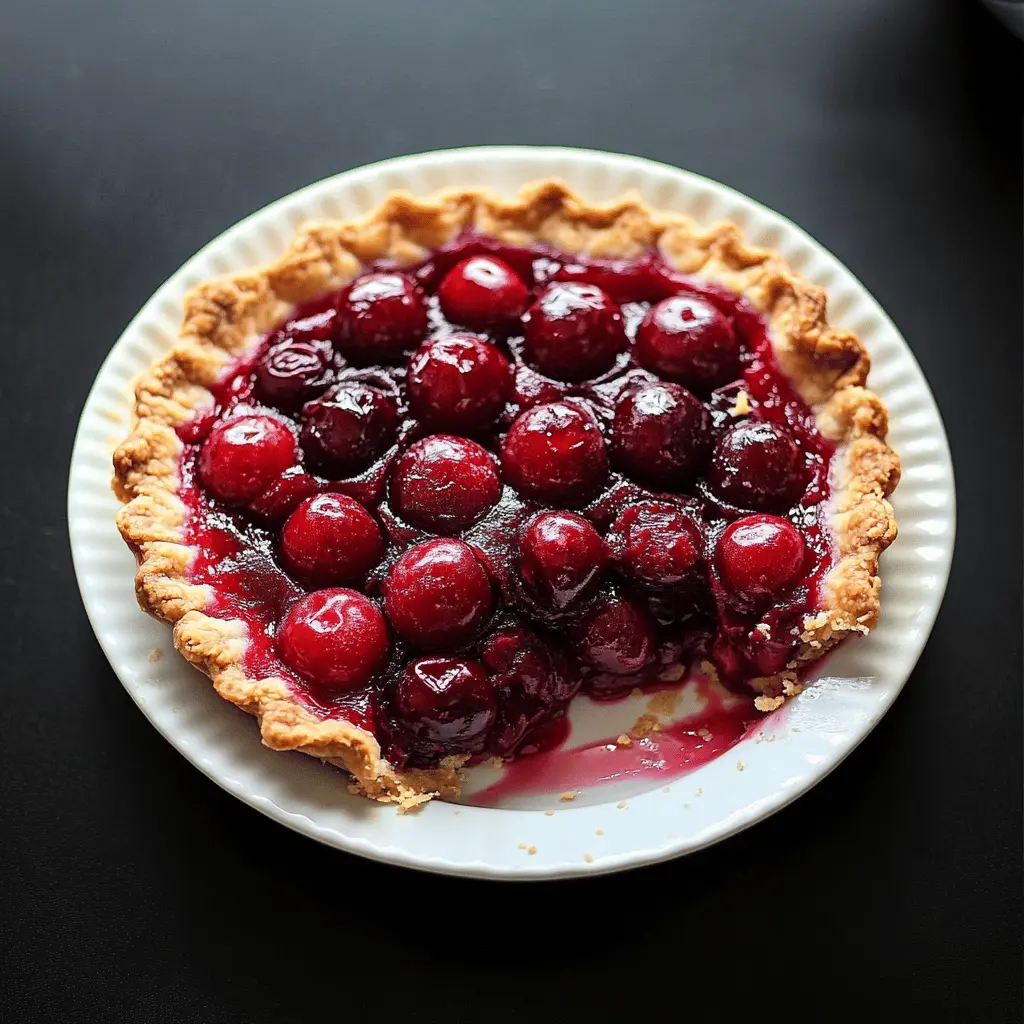 Easy Best Homemade Cherry Pie Recipe