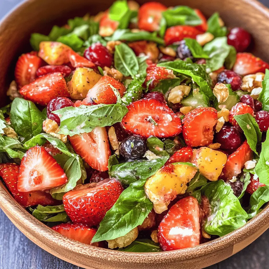 Easy Summer Strawberry Salad Recipe