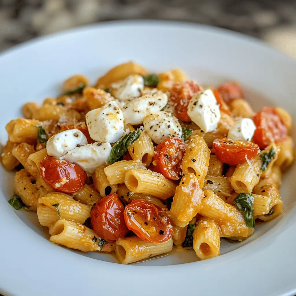 Easy Cherry Tomato Basil Pasta Recipe