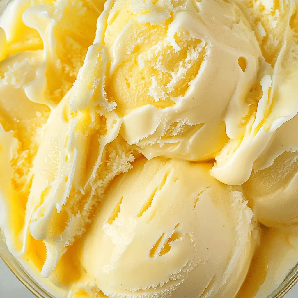 Easy Homemade Custard Ice Cream Recipe