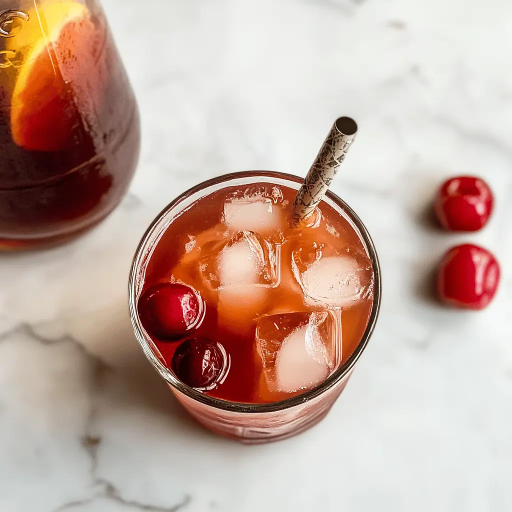 Refreshing Cherry Iced Tea Recipe for Summer