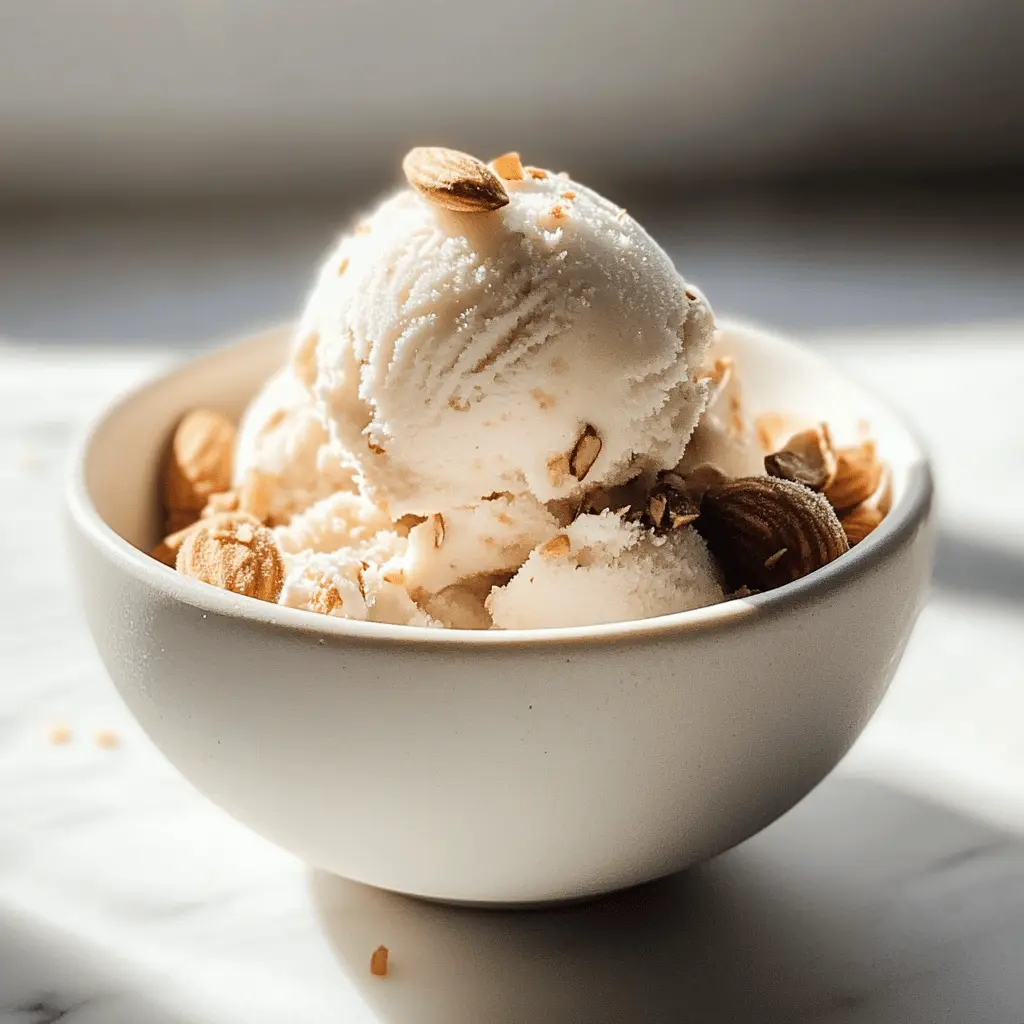 Creamy Almond Milk Ice Cream Recipe