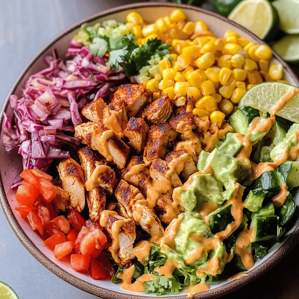 Easy Spicy Southwest Chicken Salad Recipe