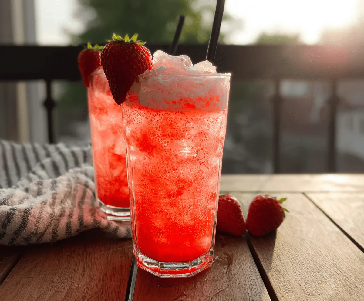 Refreshing Strawberry Cream Soda Recipe