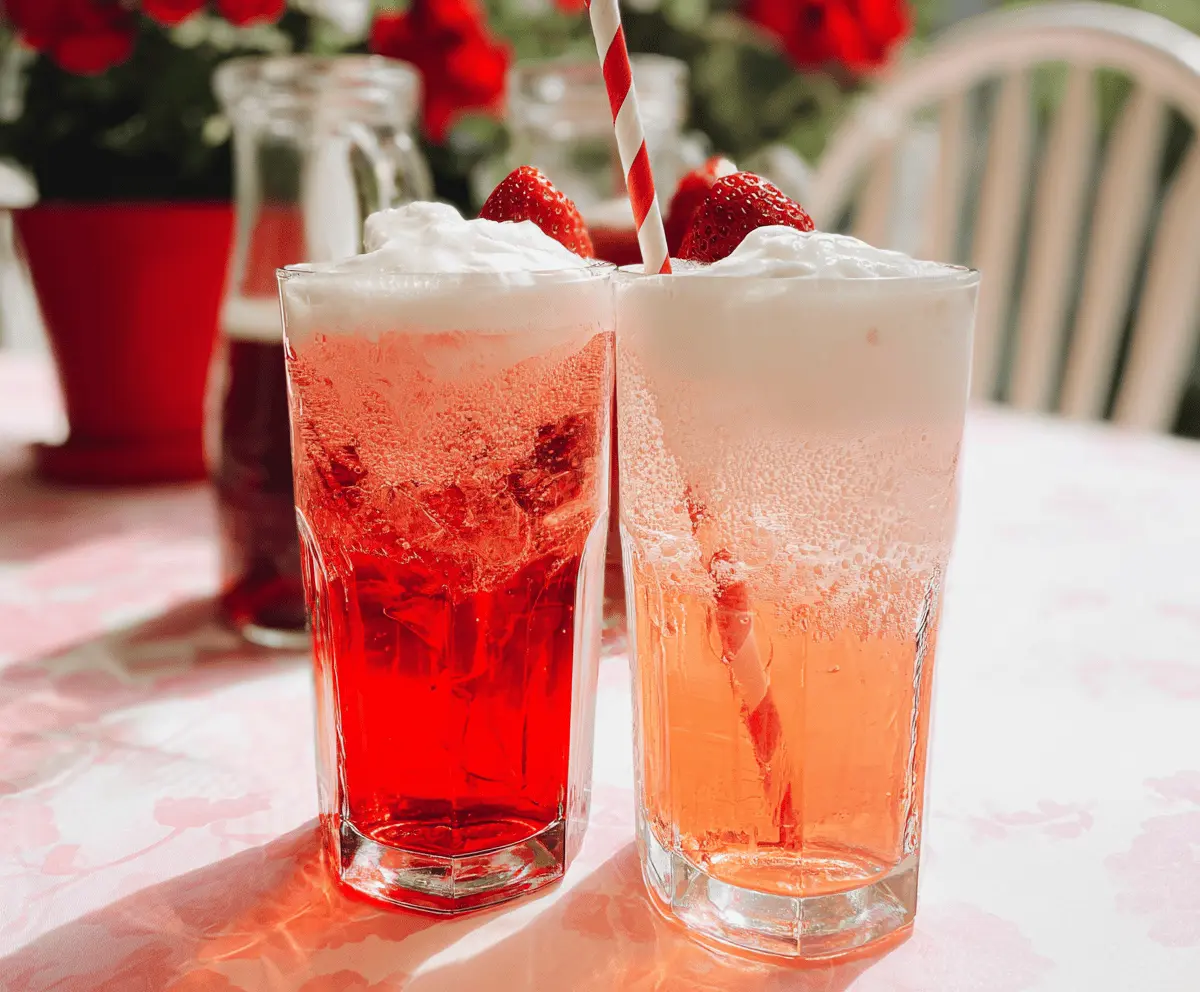 Creamy Italian Soda with Homemade Fruity Syrups