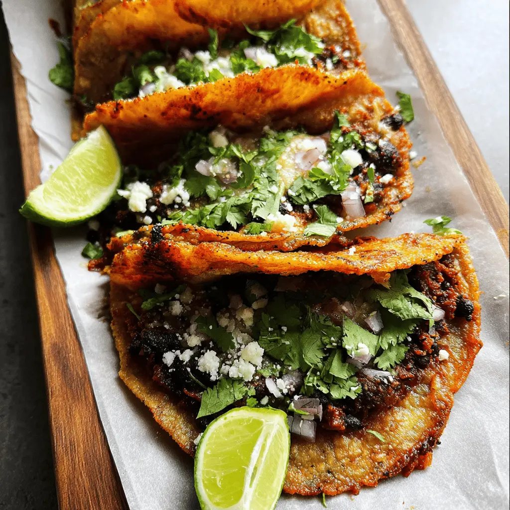 Crispy Black Bean Tacos – Easy Healthy Recipe