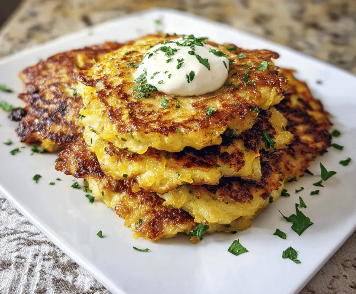Crispy Parmesan Yellow Squash Fritters Recipe