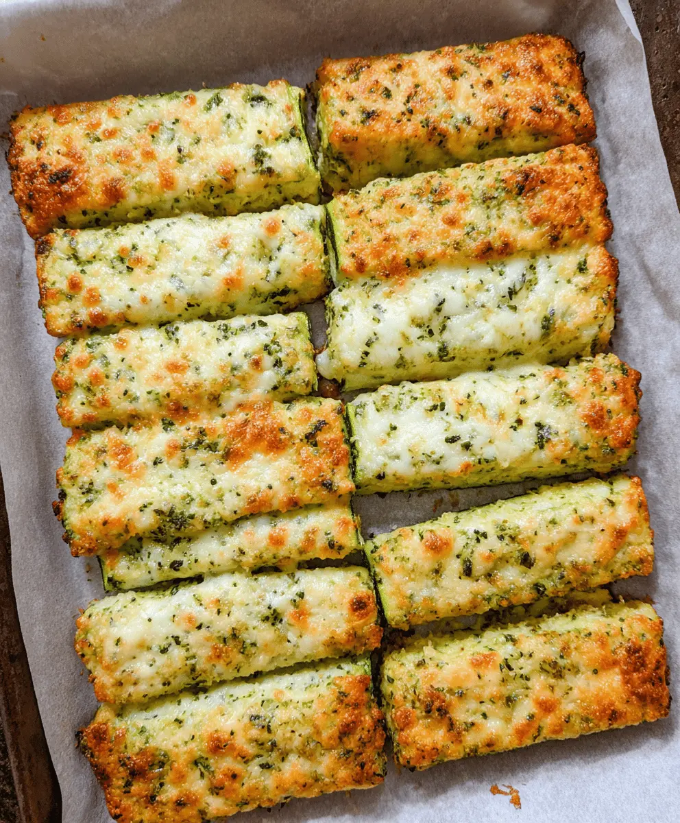 Easy Zucchini Breadsticks Recipe for Beginners