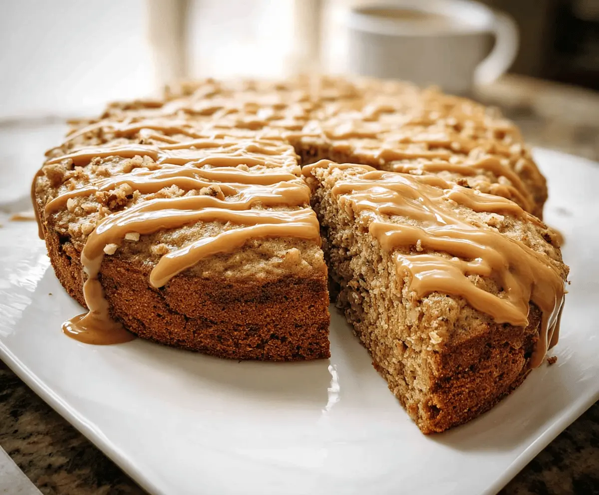 Moist Peanut Butter Zucchini Cake Recipe