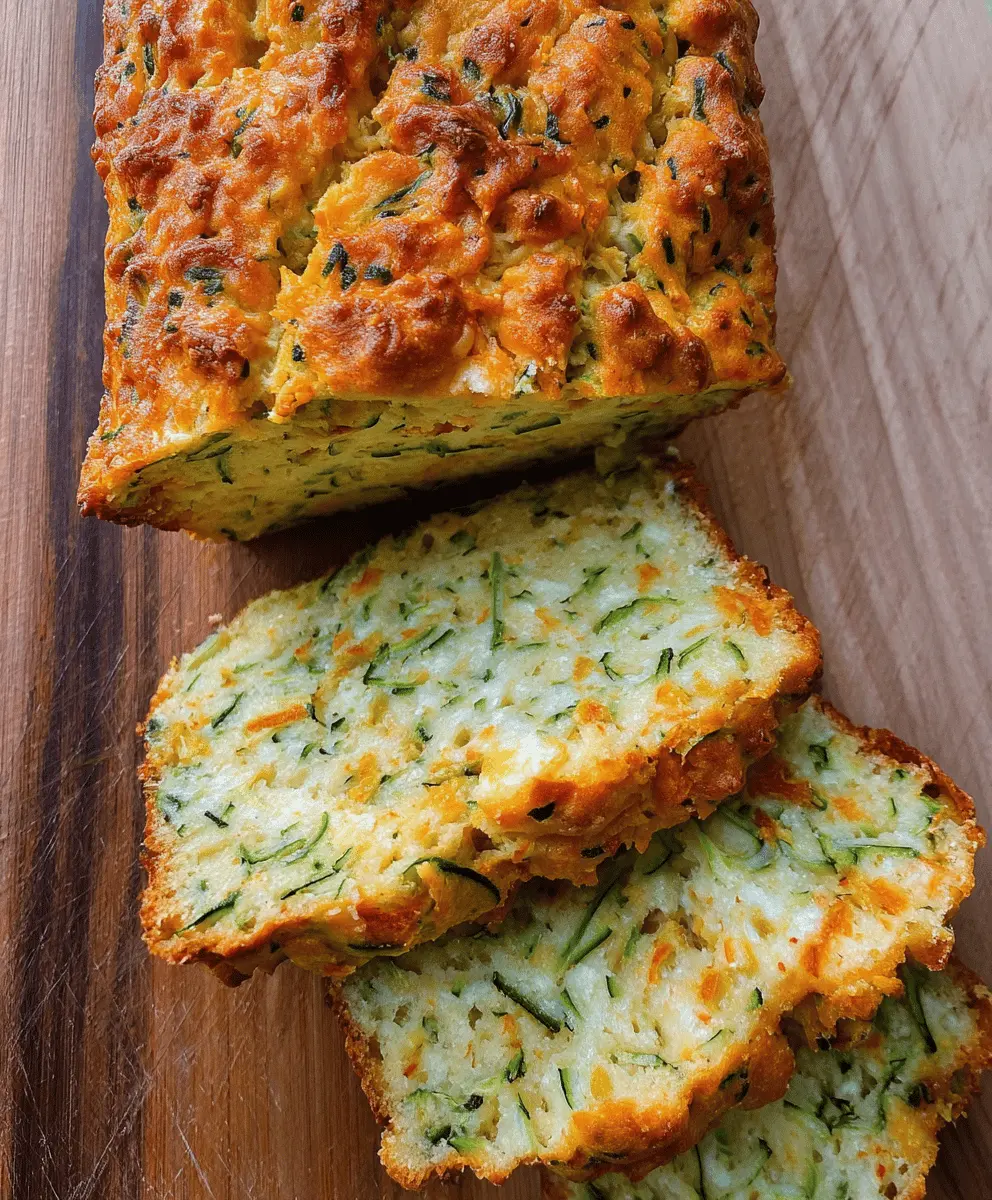 Easy Zucchini Cheese Bread Recipe for Beginners