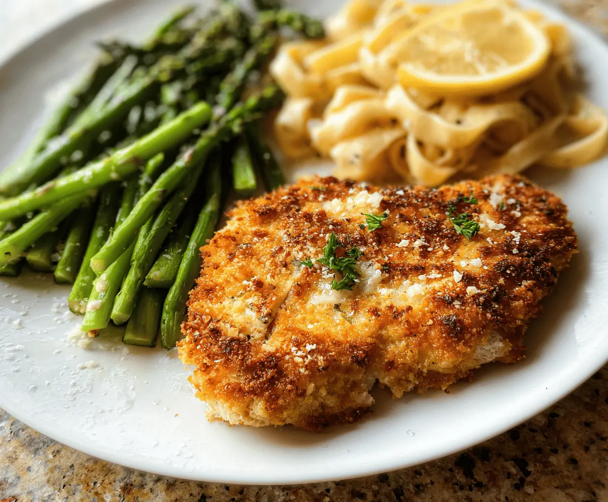 Crispy Parmesan Crusted Chicken Recipe