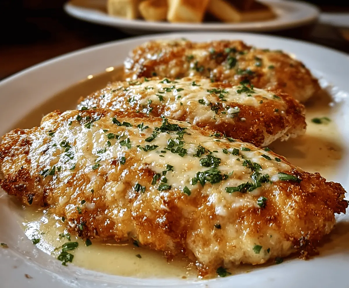 Easy Longhorn Steakhouse Parmesan Chicken Recipe