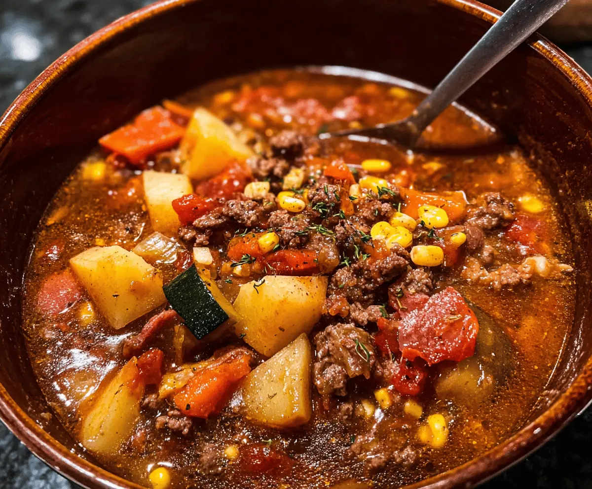 Hearty Cowboy Stew Recipe for Cozy Nights