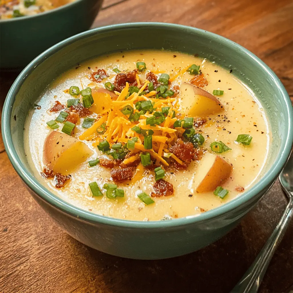 Easy Crockpot Potato Soup Recipe for Cozy Comfort