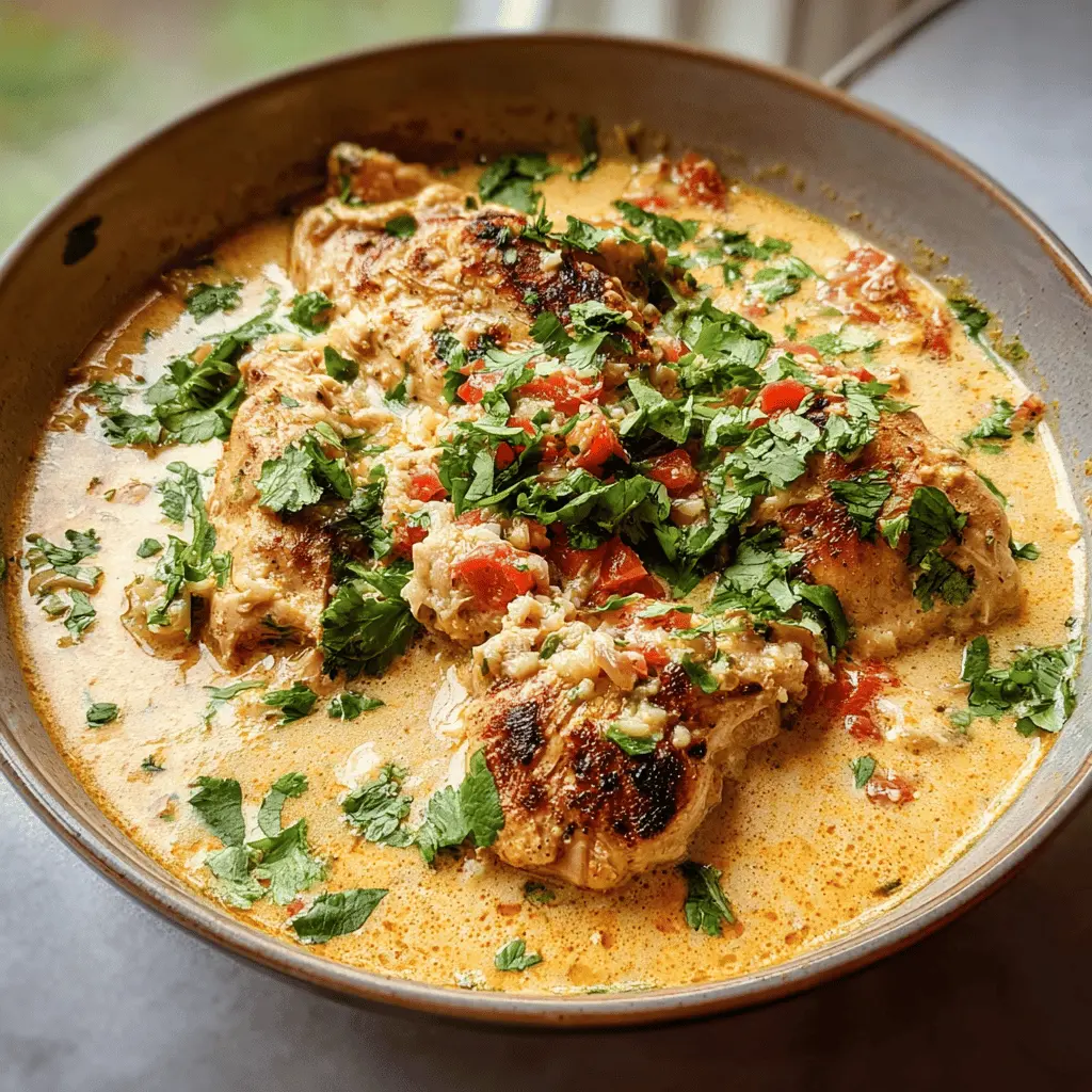 Easy Creamy Coconut Milk Chicken Recipe