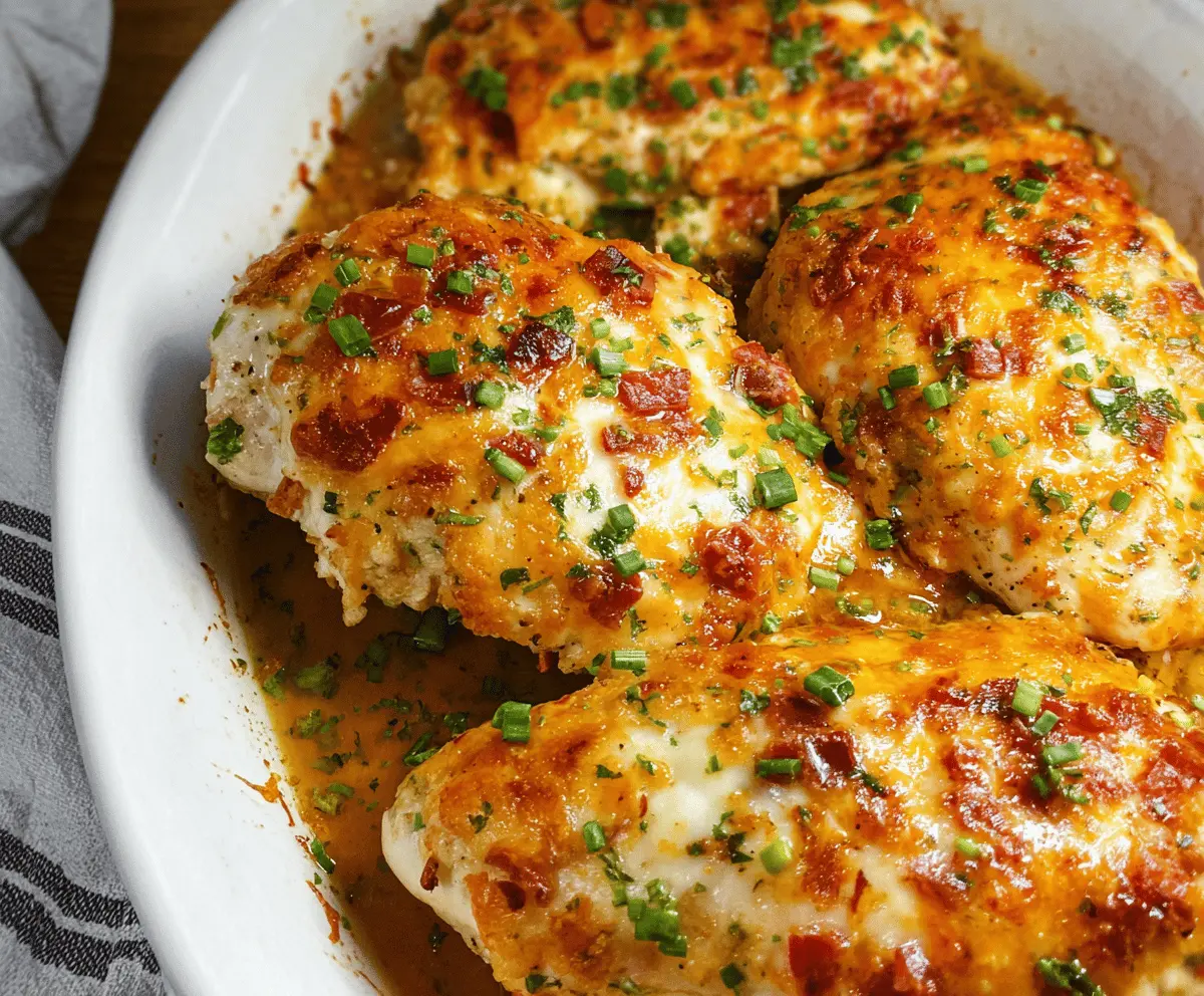 Easy Baked Crack Chicken Breast Recipe