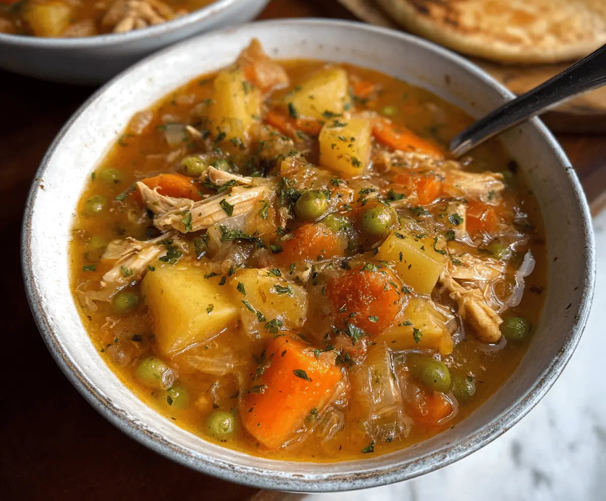 Easy Slow Cooker Chicken Stew Recipe for Busy Days