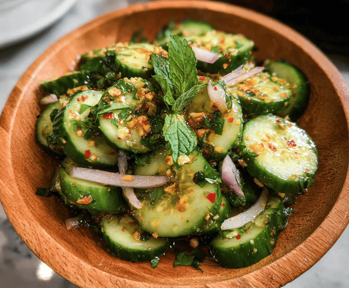 Refreshing Thai Cucumber Salad Recipe