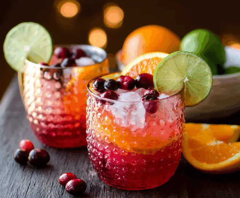 Cranberry Orange Moscow Mule