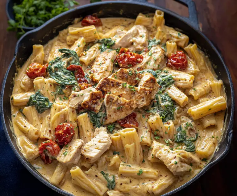 Creamy Tuscan Chicken Pasta