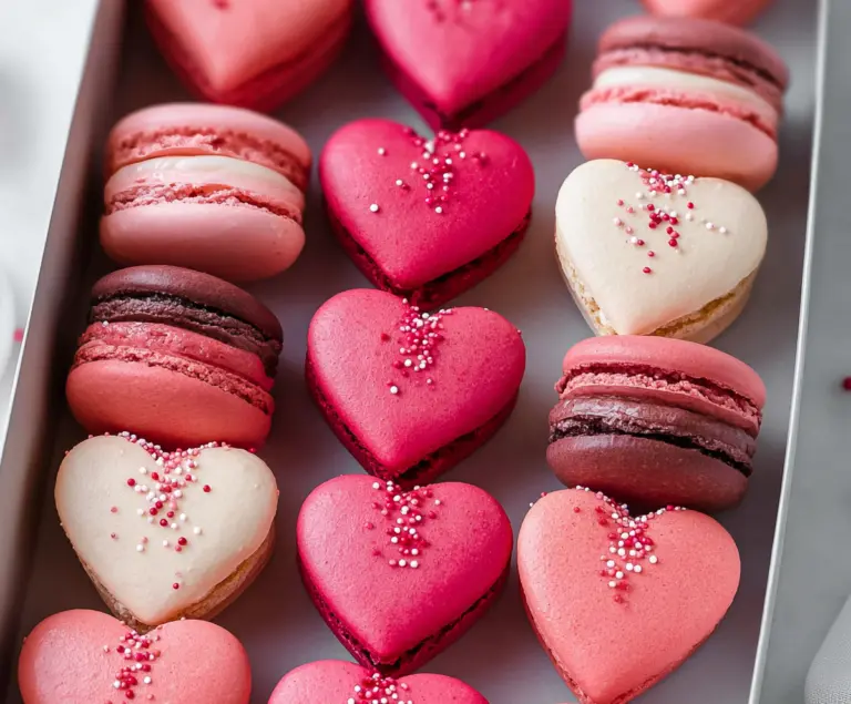 Heart Shape Macarons