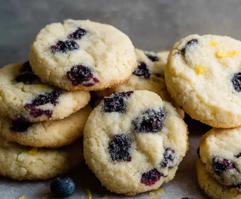 Lemon Blueberry Cookies