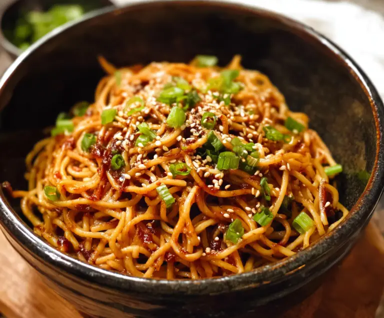 Sesame Garlic Noodles
