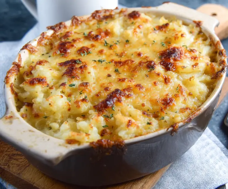 Potatoes Romanoff With Cheese