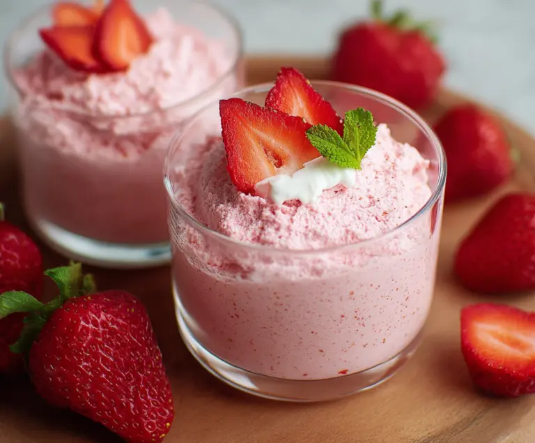 Strawberry Mousse