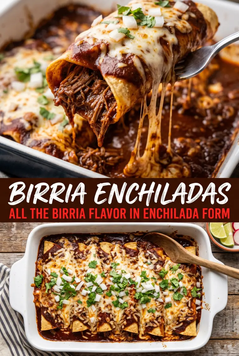 Birria Enchiladas