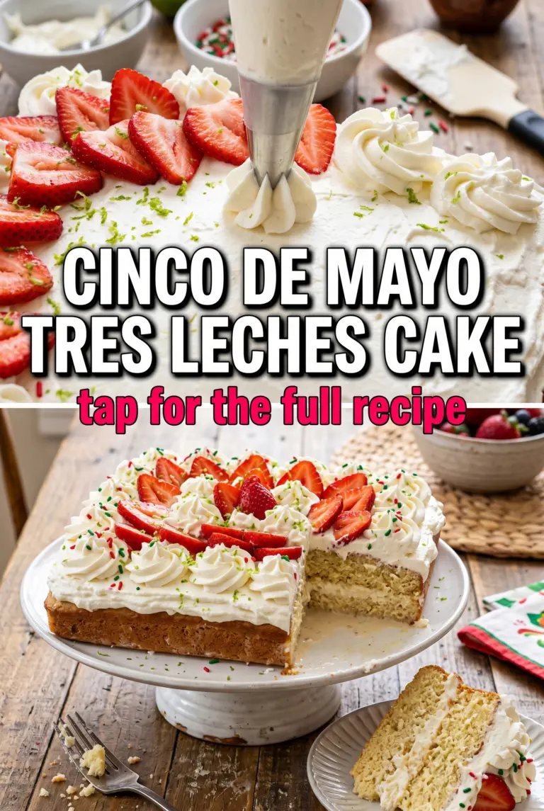 Cinco de Mayo Tres Leches Cake