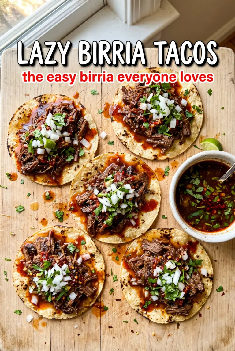 Lazy Birria Tacos
