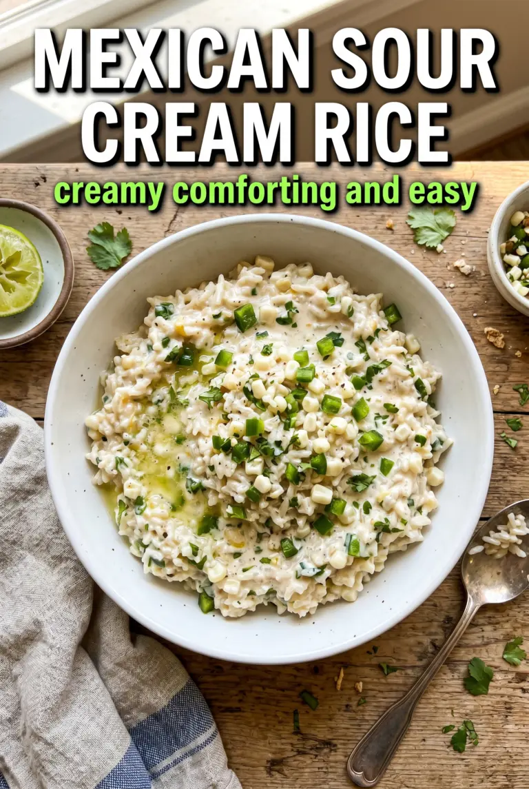 Mexican Sour Cream Rice