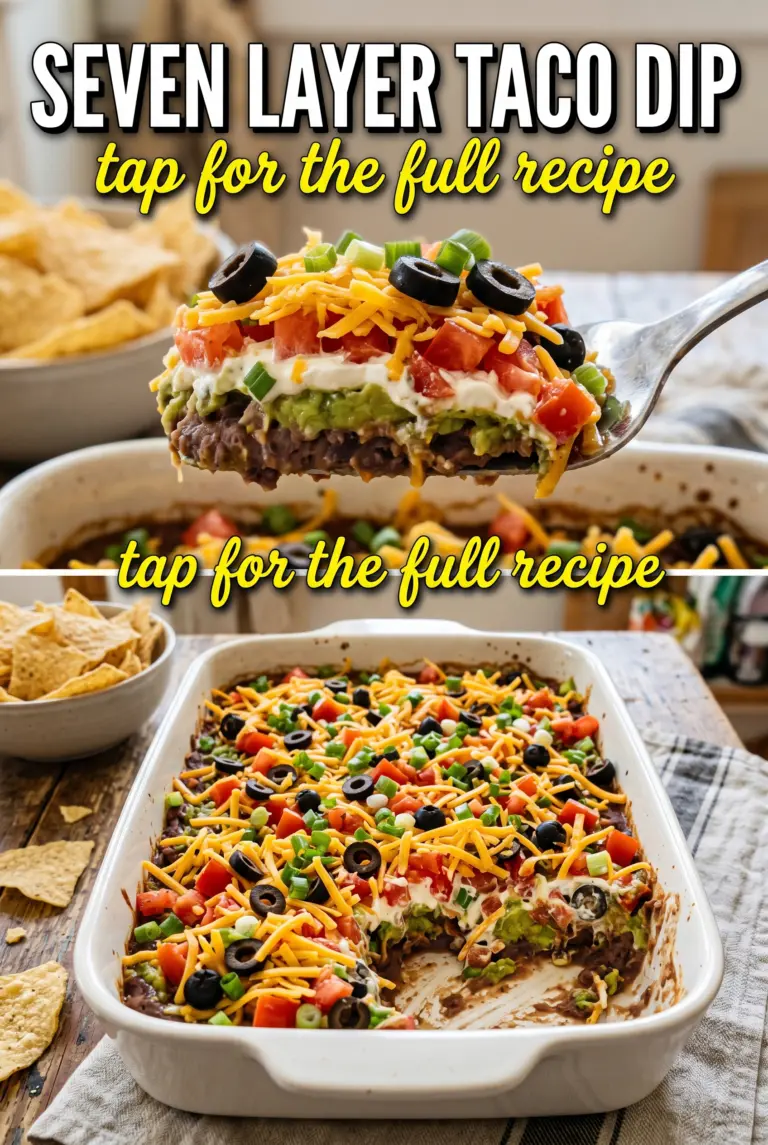 Seven Layer Taco Dip