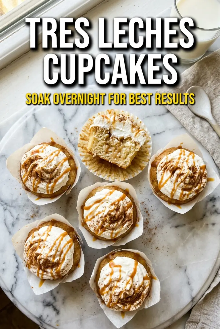 Tres Leches Cupcakes